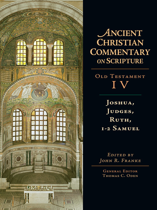 Title details for Joshua, Judges, Ruth, 1-2 Samuel by John R. Franke - Available